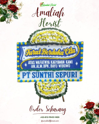 Papan Bunga Duka di Pekan Sabtu