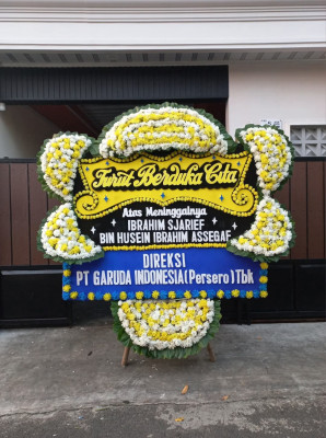 Papan Bunga Duka di Pekan Sabtu
